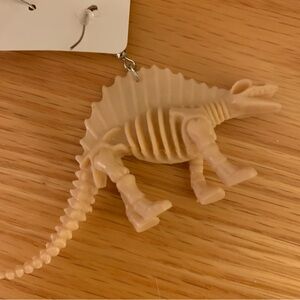 Dinosaur earrings (2 pairs of pierced)